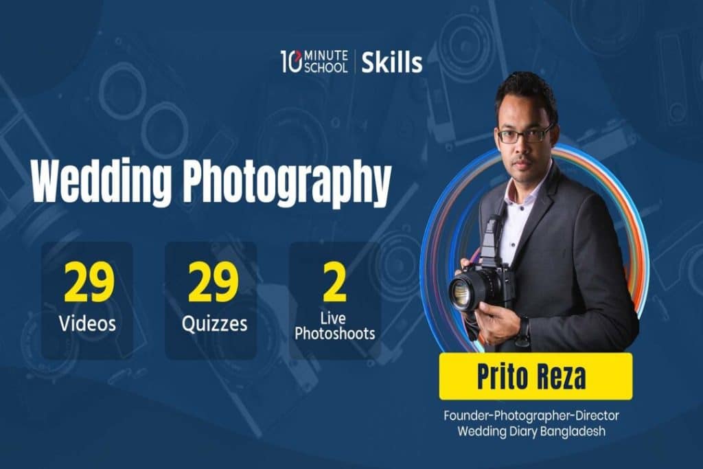 10 Minute School Wedding Photography Course