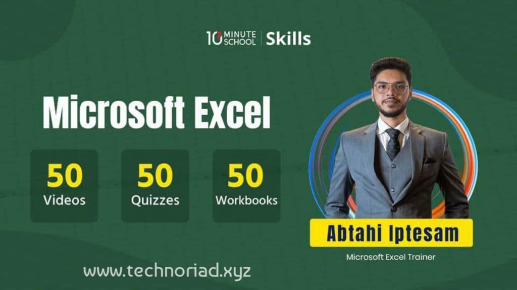 10 minute school microsoft excel course