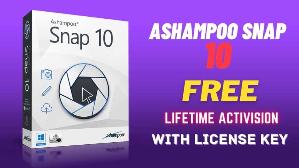 Ashampoo Snap 10 LifeTime activation