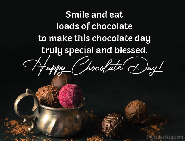 Happy Chocolate Day Wishes